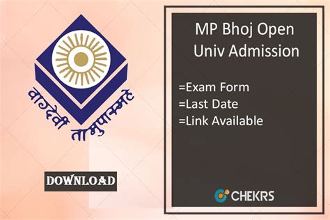 bhoj mponline|MP Bhoj Open University (MPBOU): Admissions 2024.